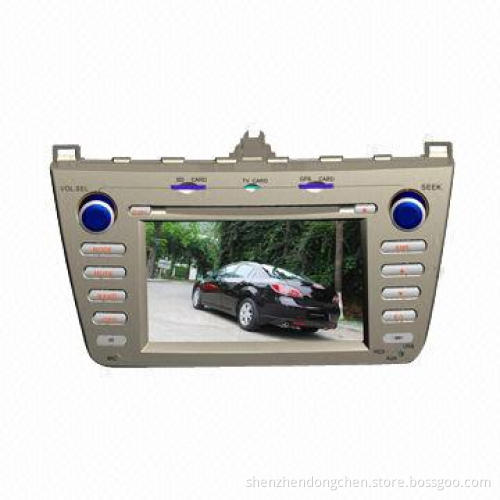 Car DVD with GPS Player, Supports USB/SD, Auto Rear Viewing Function, 65W x 4 High-powered Output